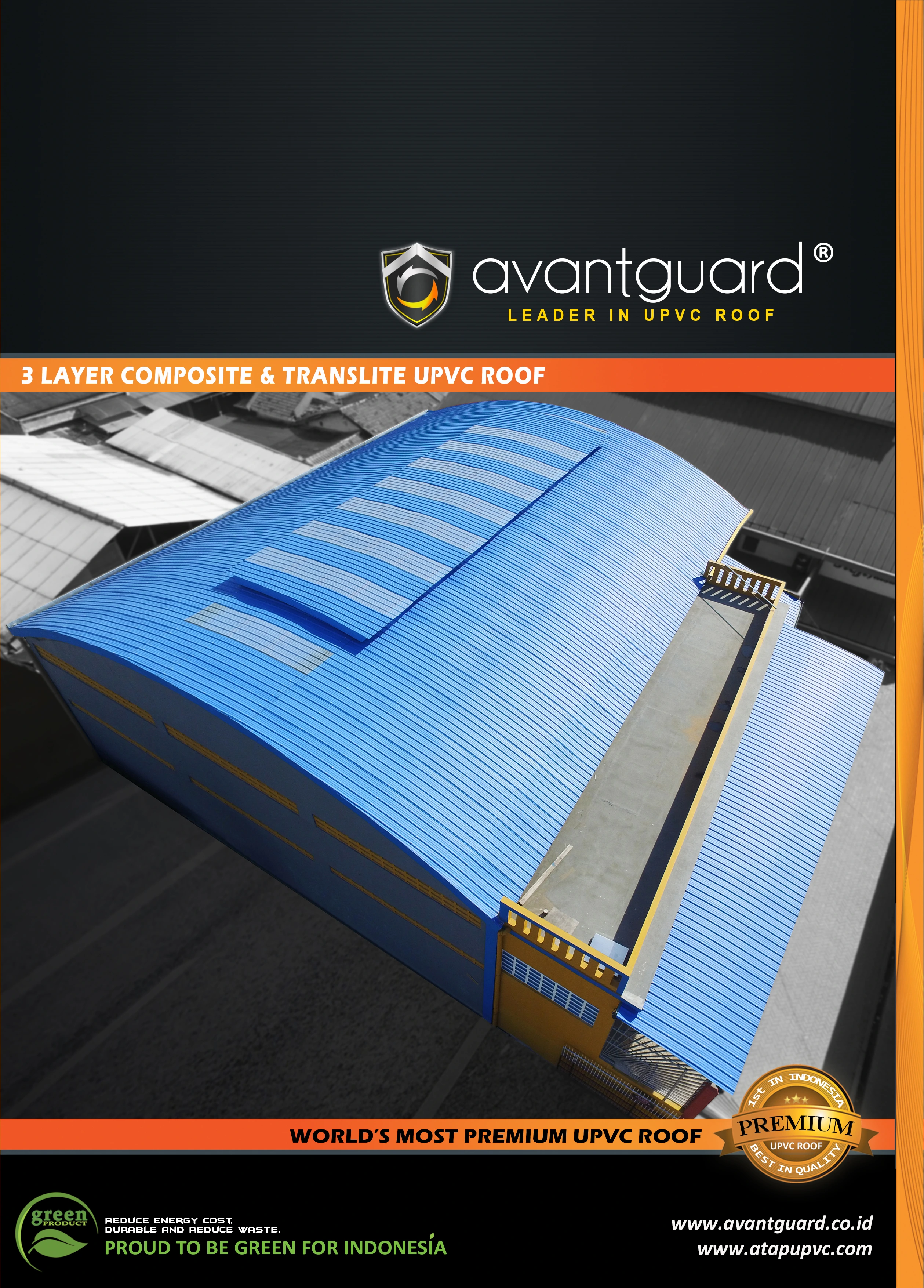 atap upvc